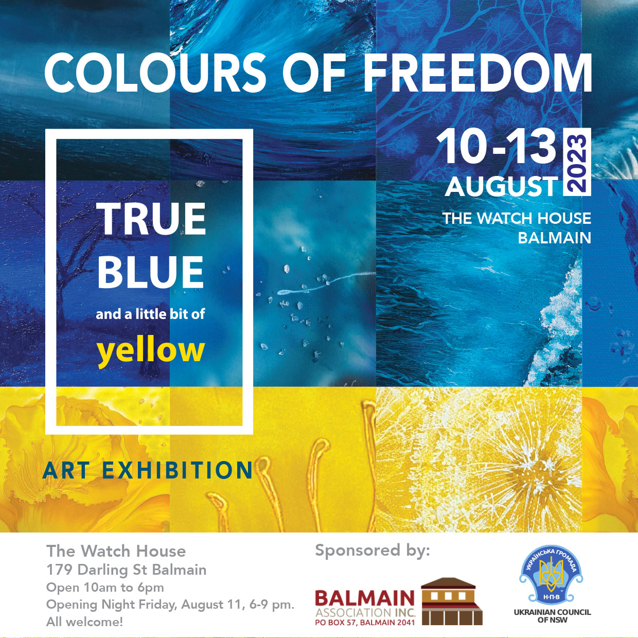 Colours of Freedom Art Exhibition and Fundraiser Colours of Freedom Art Exhibition and Fundraiser