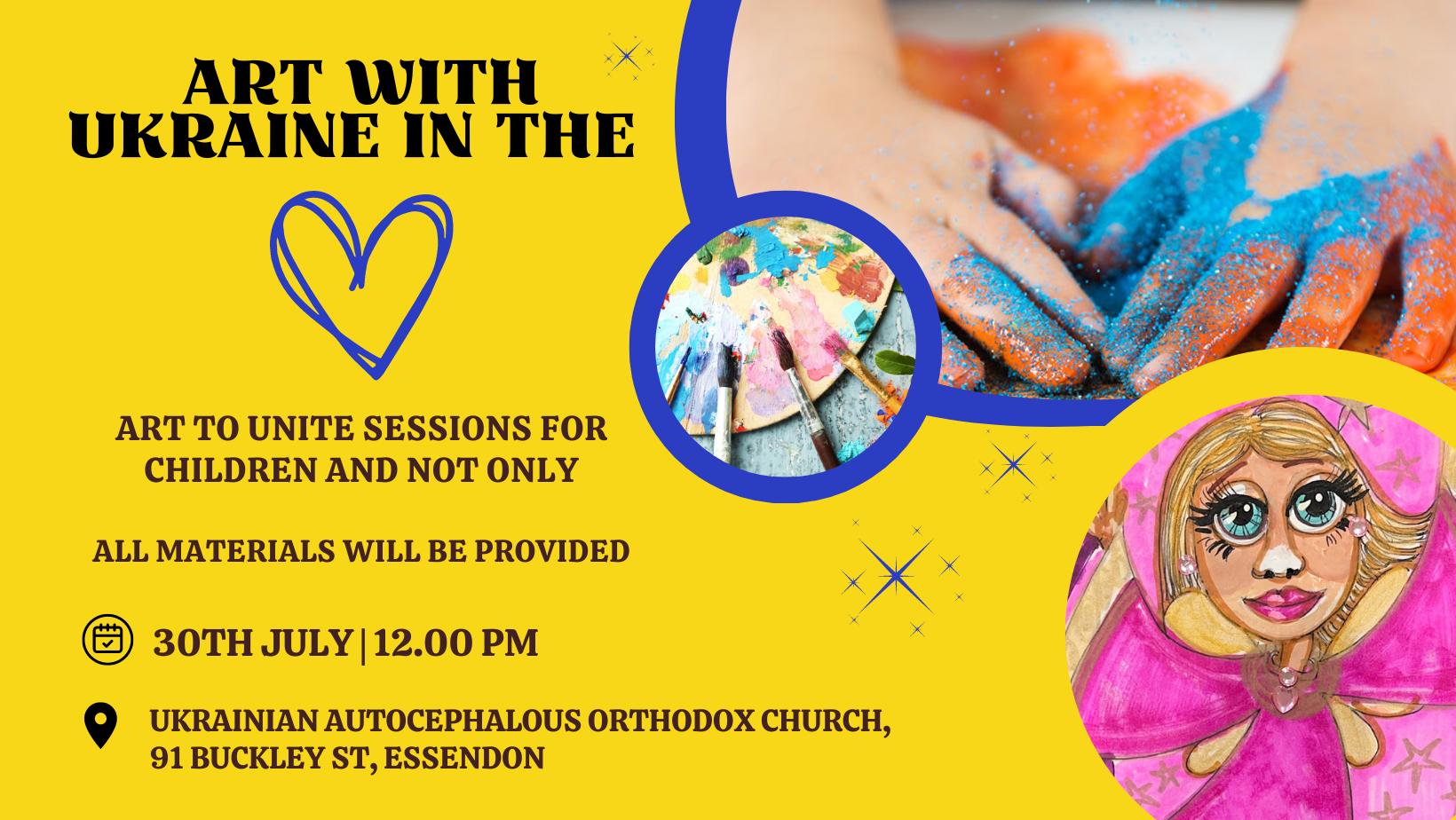 Art with Ukraine in the Heart Art with Ukraine in the Heart