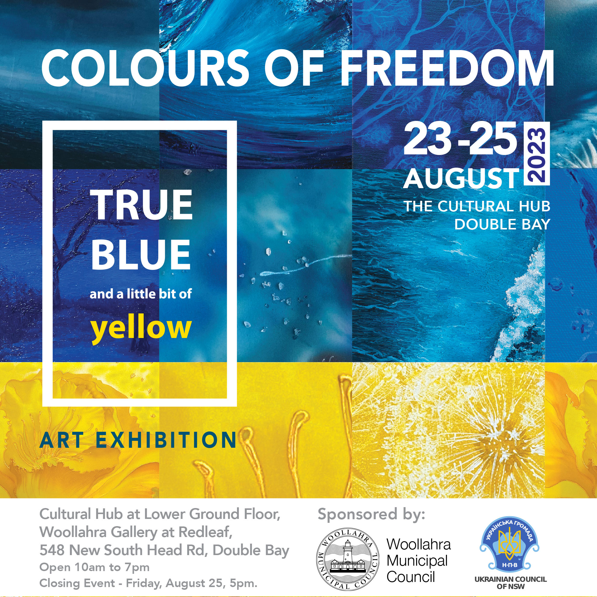 Colours of Freedom Art Exhibition and Fundraiser - Woollahra Colours of Freedom Art Exhibition and Fundraiser - Woollahra