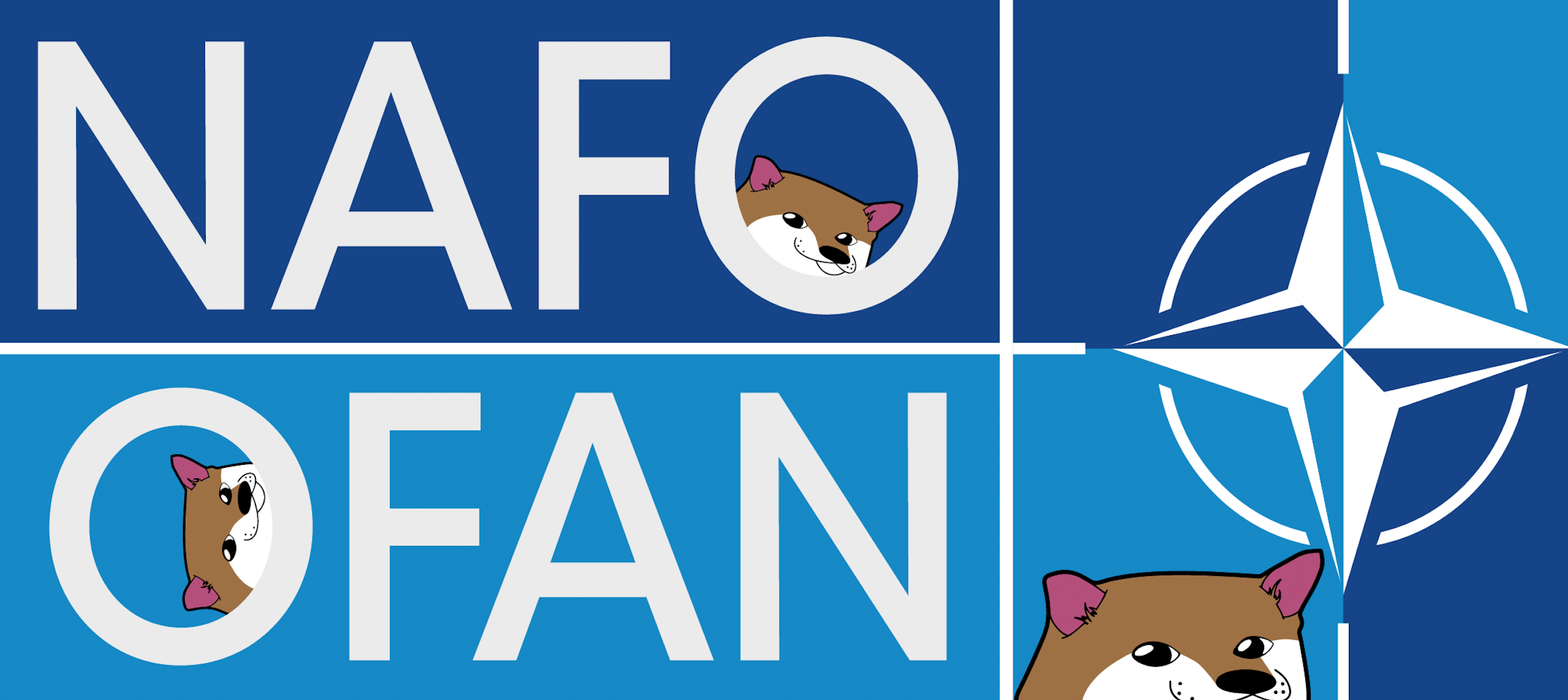 NAFO and the Fellas fundraise for Ukraine's defenders. Fellas all around the world combat disinformation in social media spaces. NAFO and the Fellas fundraise for Ukraine's defenders. Fellas all around the world combat disinformation in social media spaces.